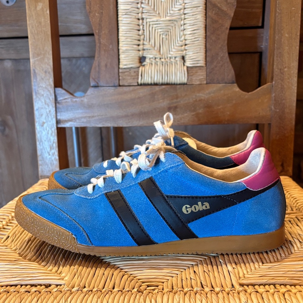 Gola Blue and Magenta Sneakers